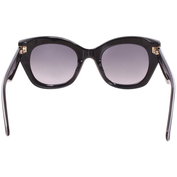 KATE SPADE NEW YORK Tortoise Shell Cat Eye Sunglasses Jalena Blue Black - Picture 4 of 8